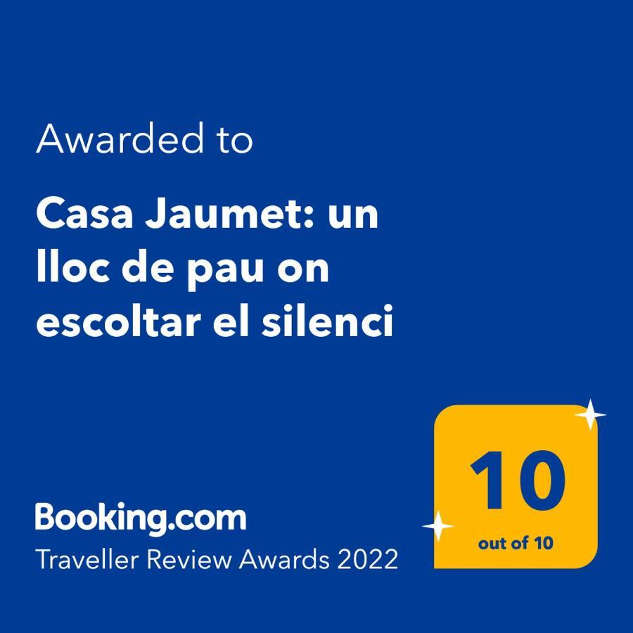 Casa Jaumet: Un Lloc De Pau On Escoltar El Silenci Lägenhet Aramunt Exteriör bild